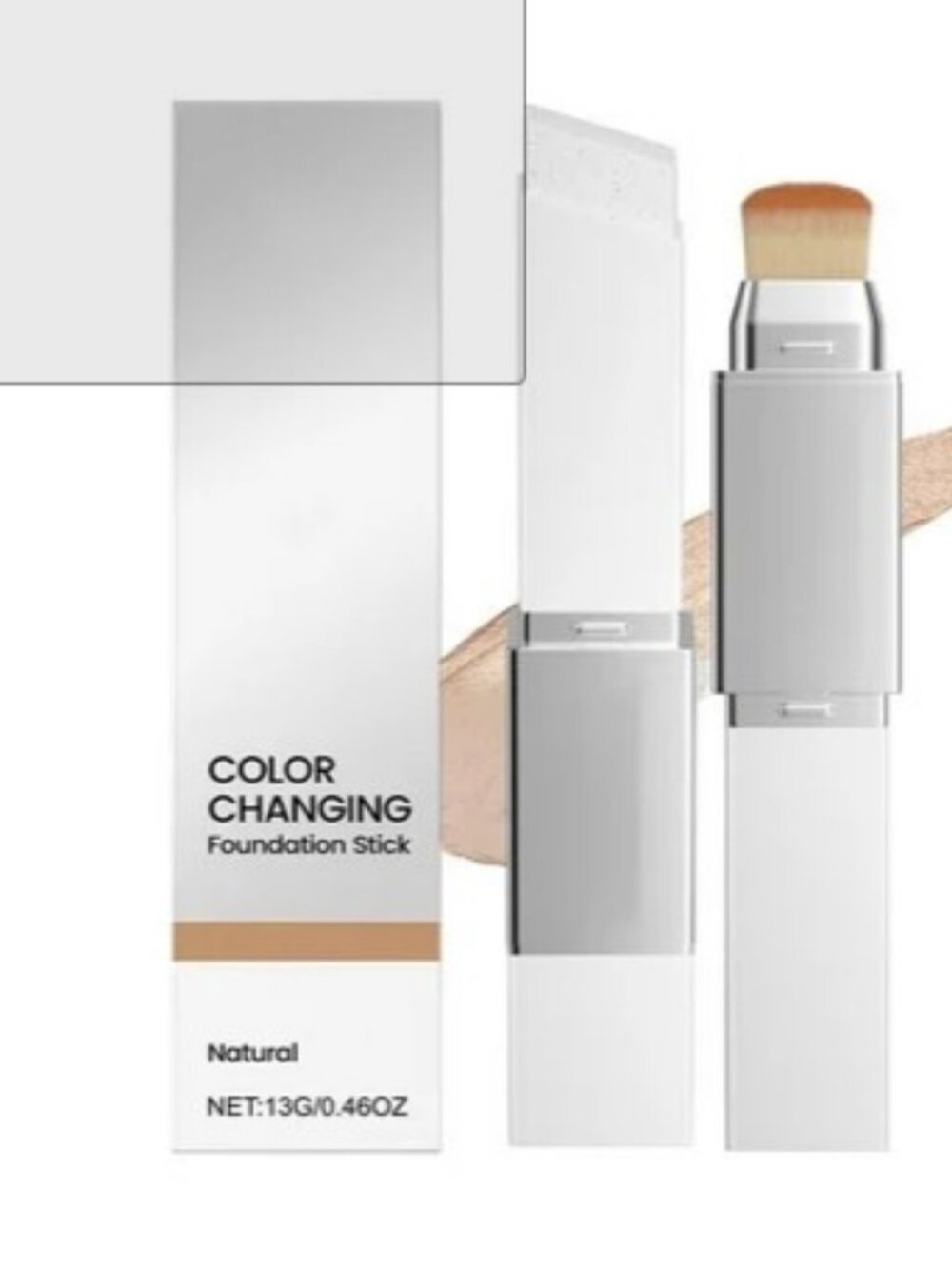 Zephoco Korean Color Changing Foundation Stick Natural